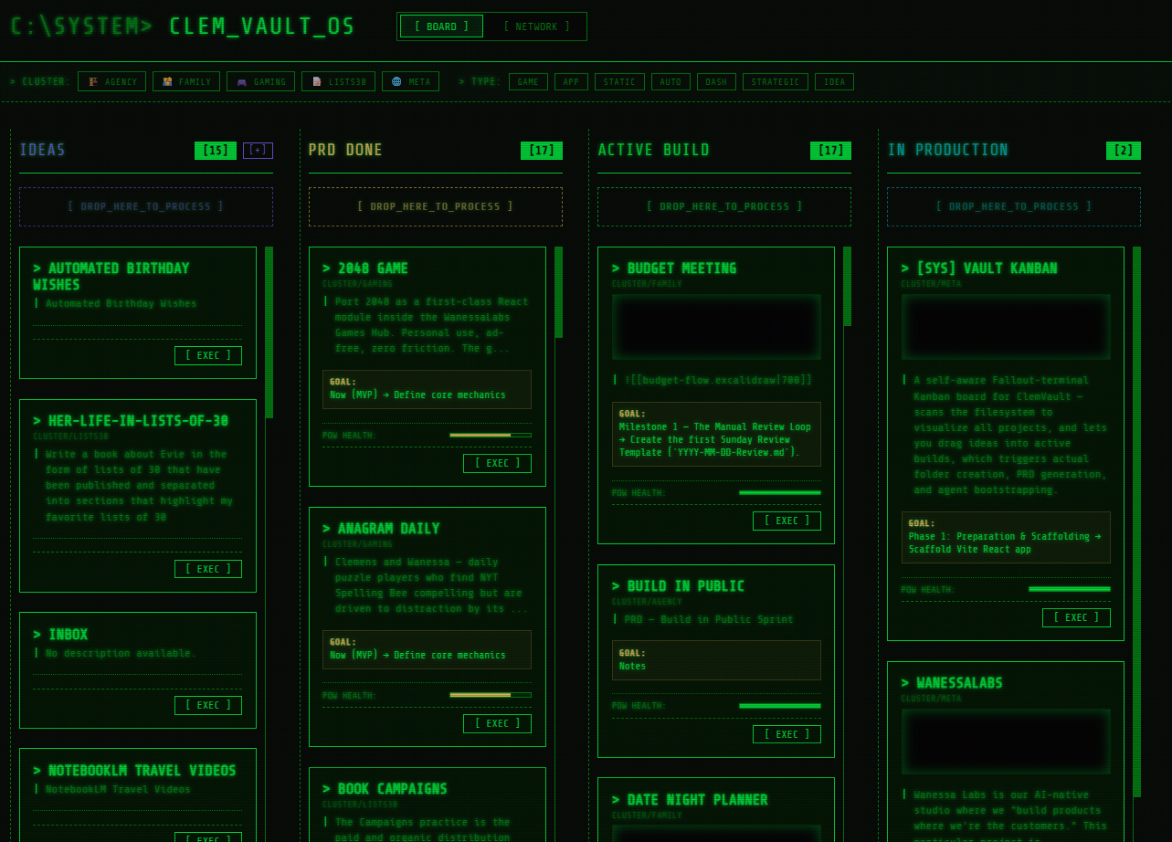 Vault Kanban screenshot 1